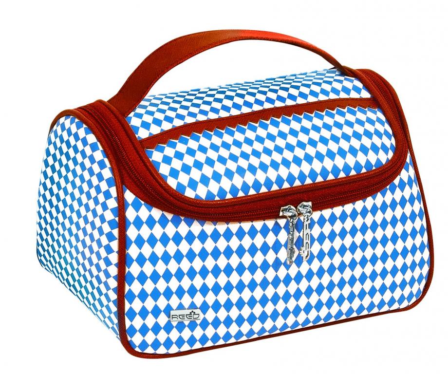 KOSMETYCZKA KUFER 8022 DIAMOND BLUE REED Nowość !