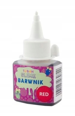 

Tuban Slime barwnik czerwony gluty do kleju