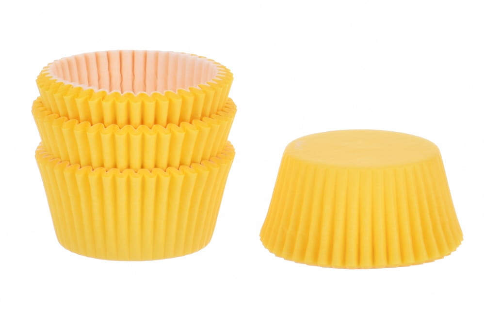 

Papilotki papierowe Żółte 50x32 mm Decora 75 szt