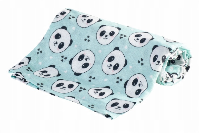 

Bc Pieluszka Bambusowa 100% Otulacz 30x30 Panda M