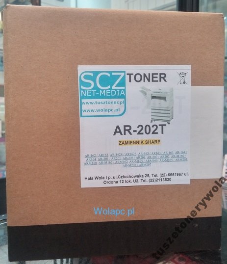 Toner do Sharp AR201T AR202T AR162 AR163 AR201 AR206 M160 M165 M205 M207
