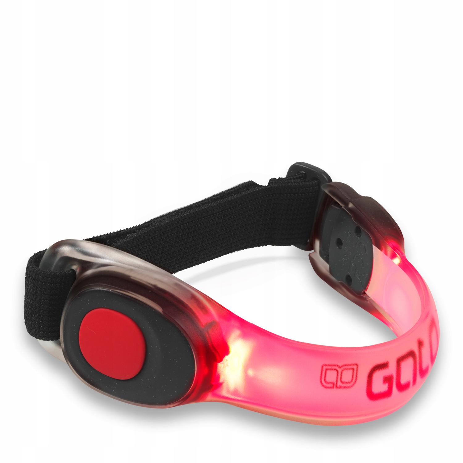 Opaska na ramię Gato Sports Neon Led czerwona