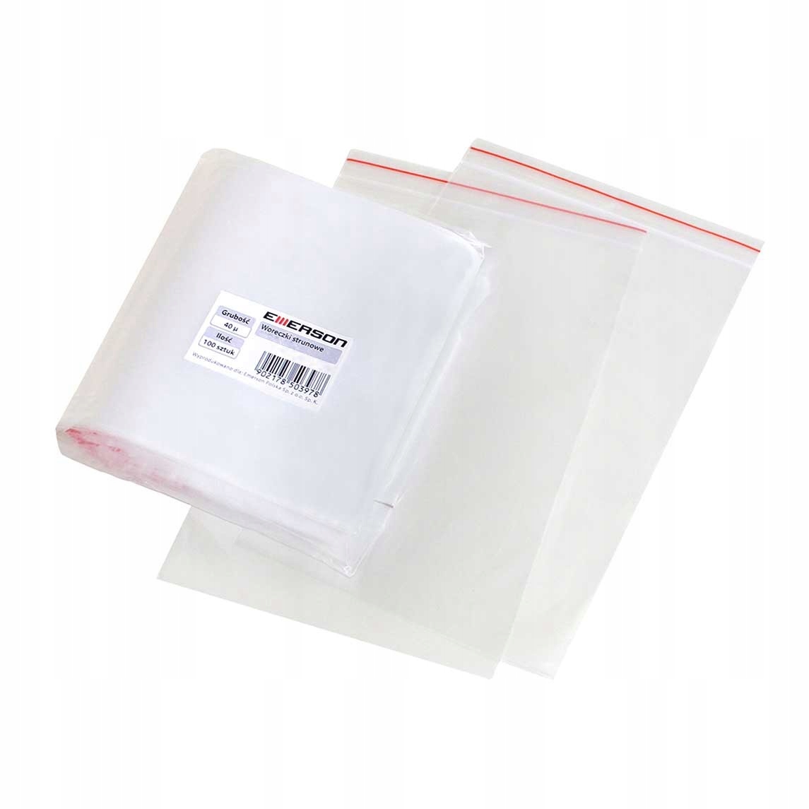 

Woreczki strunowe torebki 100x100 mm 100szt worki