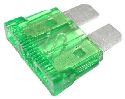 BEZPIECZNIK SAMOCHODOWY PŁYTKOWY 30A 5szt