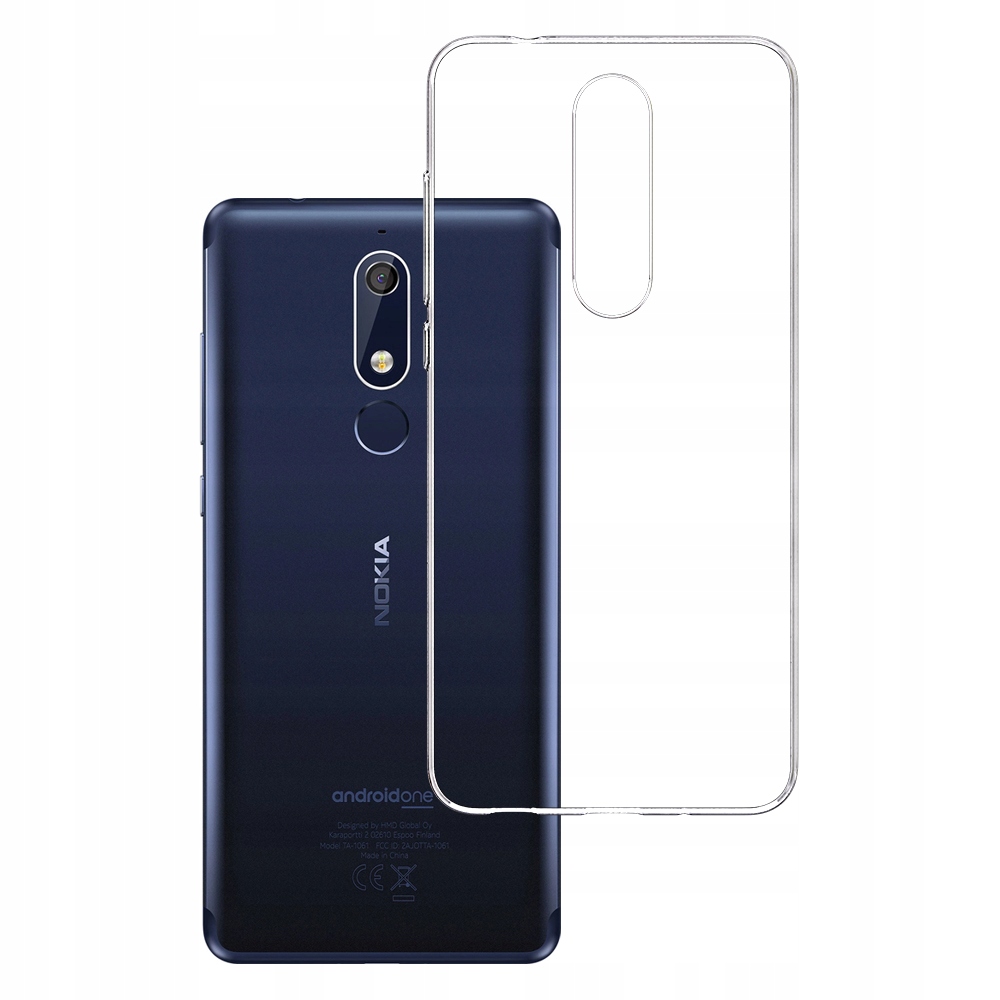 

Etui lite slim cover 3mk Clear Case do Nokia 5.1