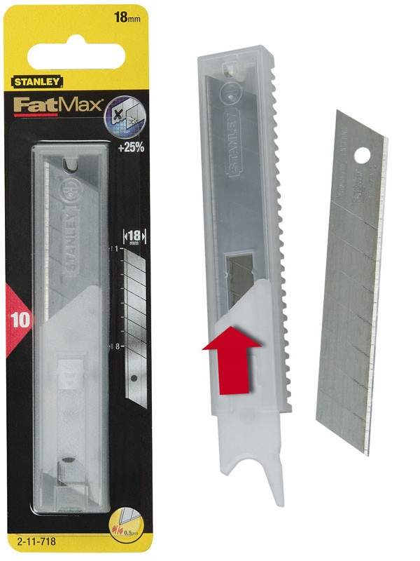 

Stanley Ostrze Łamane 18mm 10szt. FatMax 2-11-718