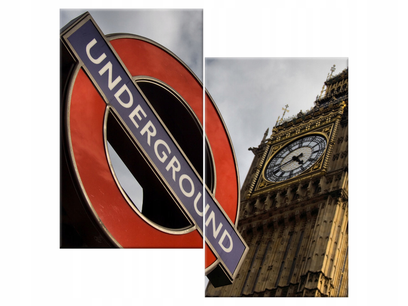 

Obraz Niebo Big Ben 60x60 Londyn na ścianę salon