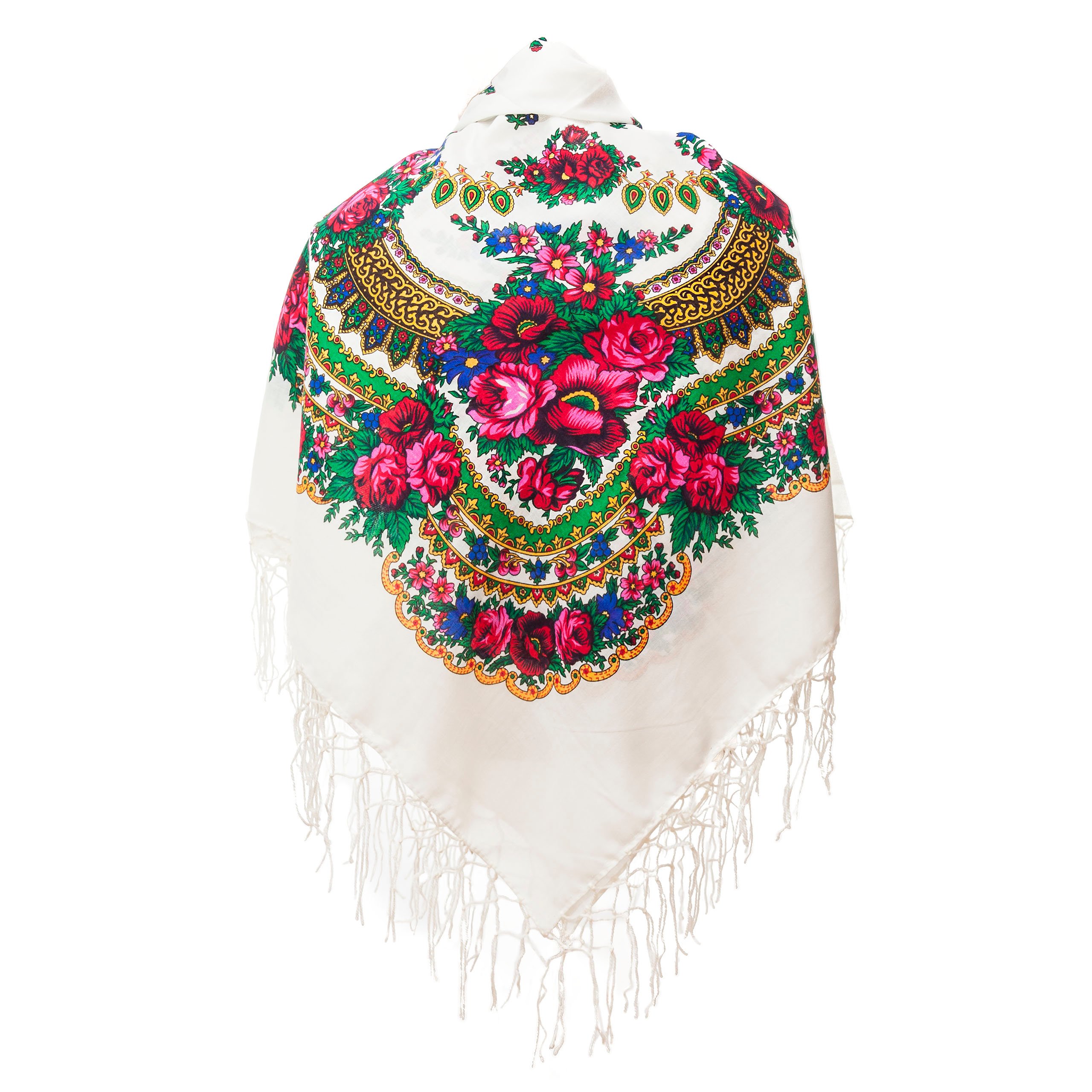 Chusta GÓRALSKA apaszka chustka folk ludowa DUŻA