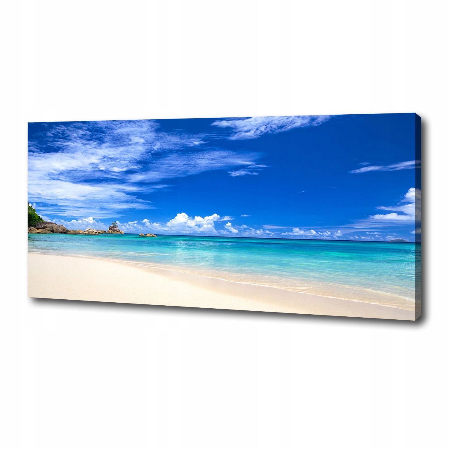 

Foto obraz na płótnie Tropikalna plaża 125x50 cm