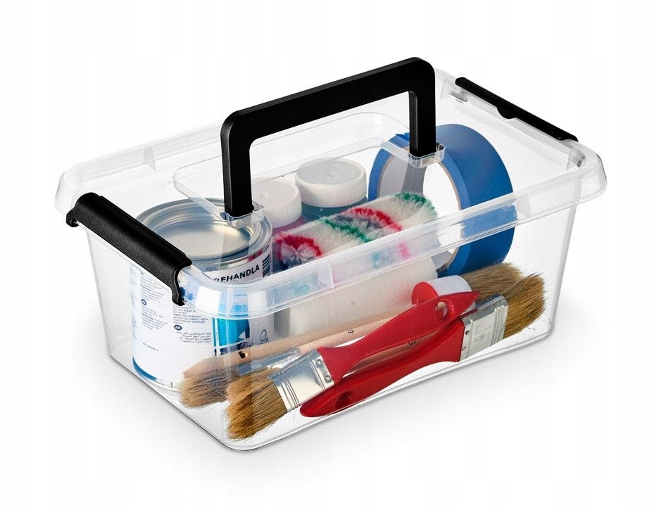 

Pudełko Na Klocki Organizer Z Rączką 4,5 l