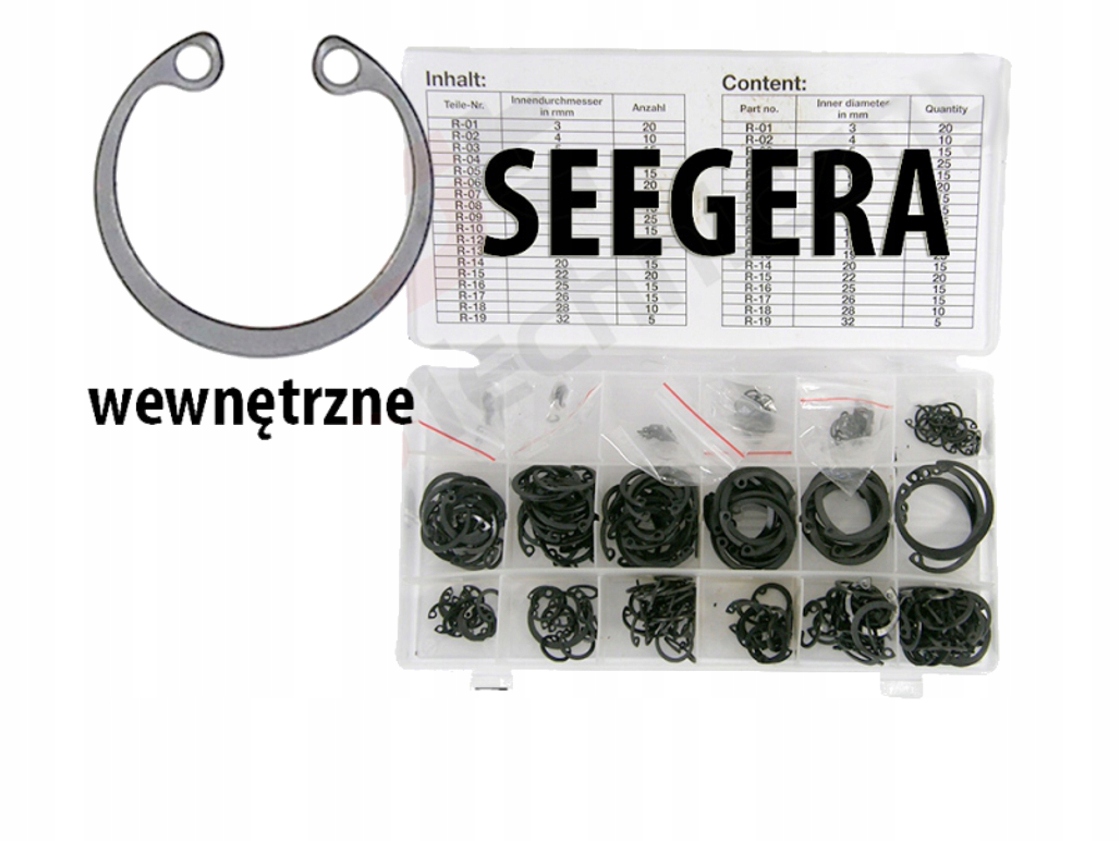 SEGERY ZESTWA PIERŚCIENI SEGERA WEWNĘTRZNYCH 300EL Marka Silver