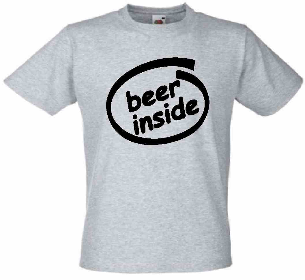 

Beer Inside, intel, Koszulka T-shirt