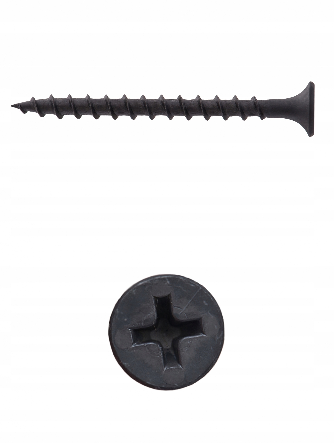 Wkręty fosfatowane czarne do drewna 3,5x35 - 1kg Marka Trójka