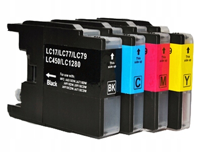 

4x Tusze Do Brother LC1240 MFC-J5910DW MFC-J625DW