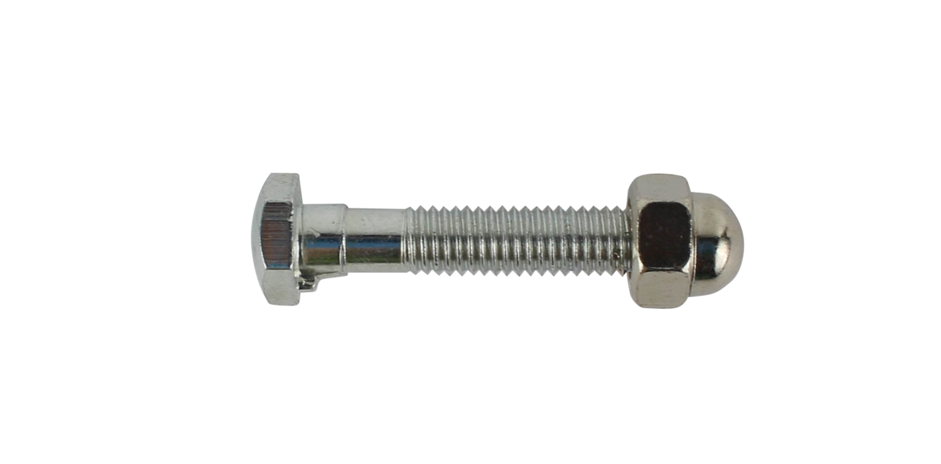Śruba siodła M8x38mm srebrna, 31000