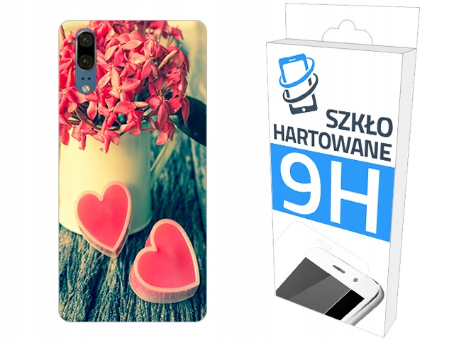 

200 wzorów Etui+szkło do Huawei P20 Pokrowiec Case