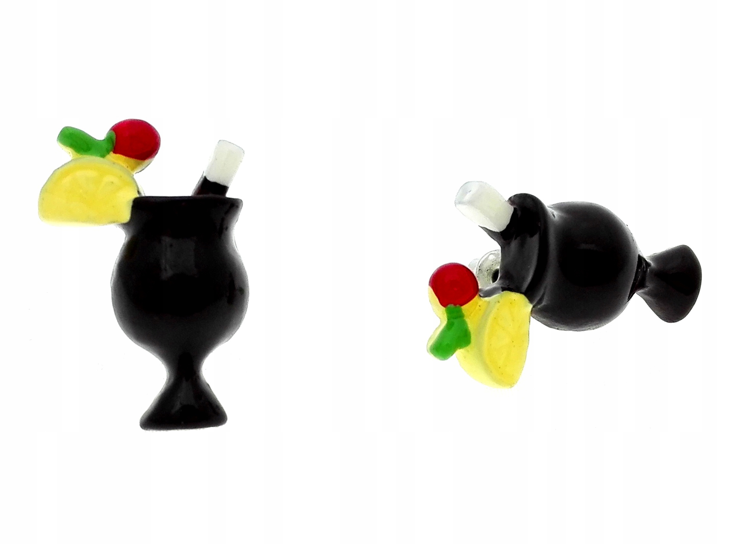 

K261-1 Kolczyki drink wakacje wieczór panieński