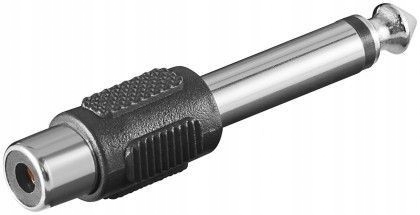 

Adapter cinch- wtyk jack mono Aux 6,35 mm
