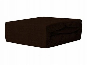 

Prześcieradło Frotte z gumką 180 Czekolada 160x200