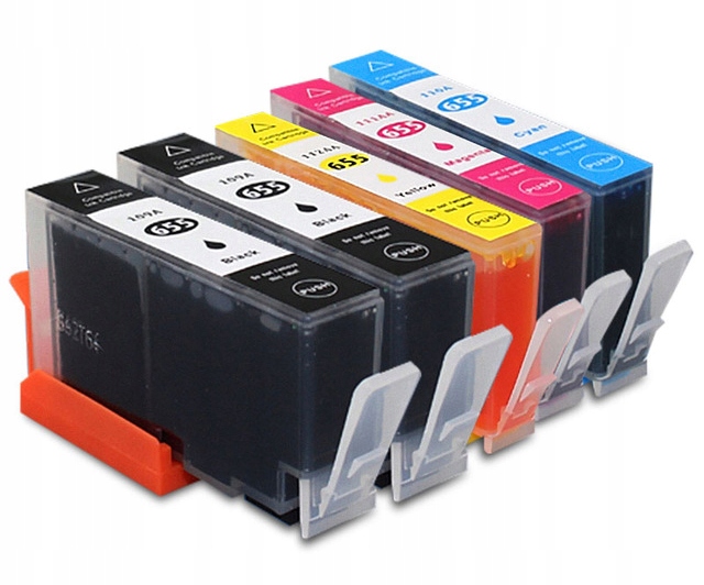 

5x do Hp 655 XL DeskJet Ink Advantage 3525 5525