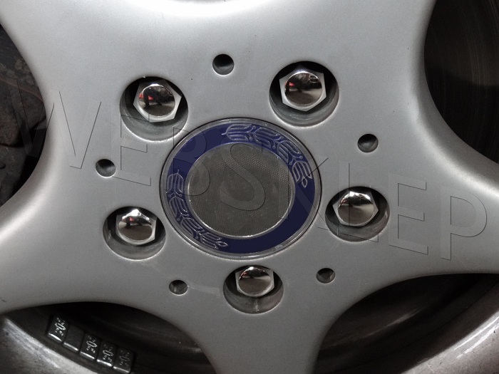 NAKŁADKI NAKRĘTKI NA ŚRUBY CHROM ŚRUBĘ TANIO 19MM Gwint inny