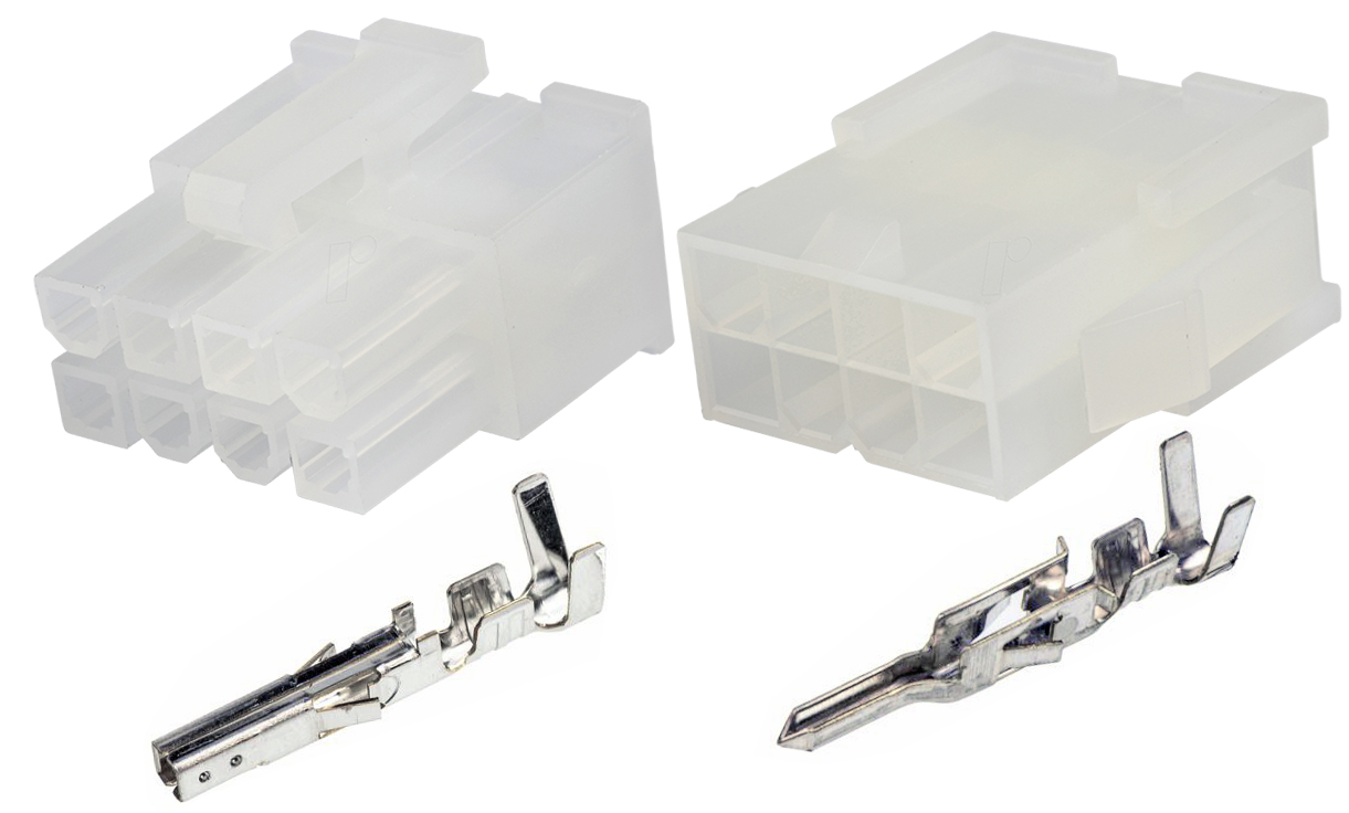 MOLEX MX MINI-FIT KOSTKA WTYK ZLACZE OM-8 PIN-8