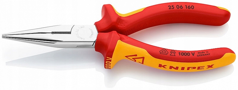 

Szczypce tnące półokrągłe Vde Knipex 25 06 160