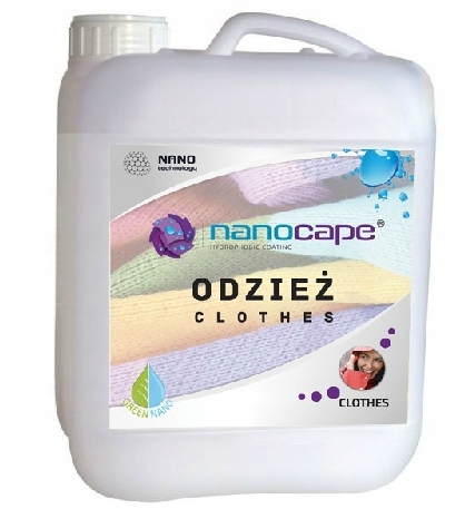 Nano Impregnat Na Oblečení A Bundy Nanocape 5 l