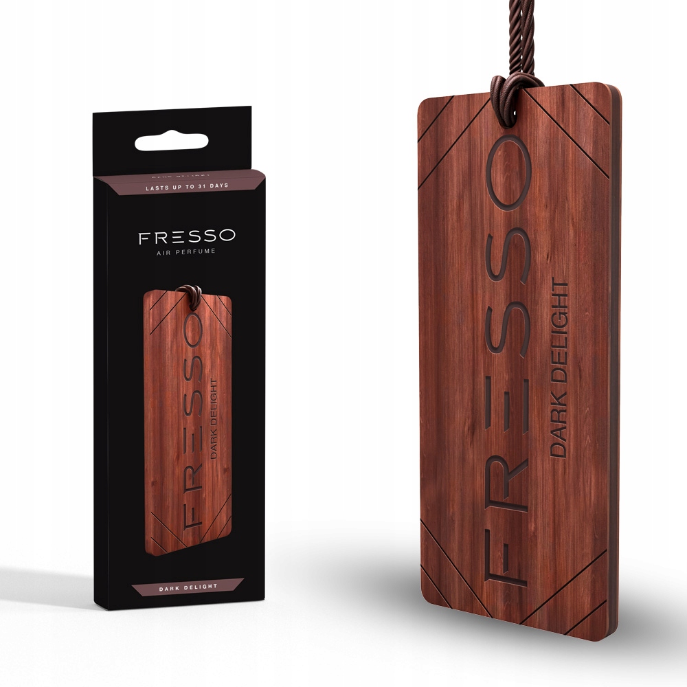 

Fresso Dark Delight Drewniana zawieszka zapachowa