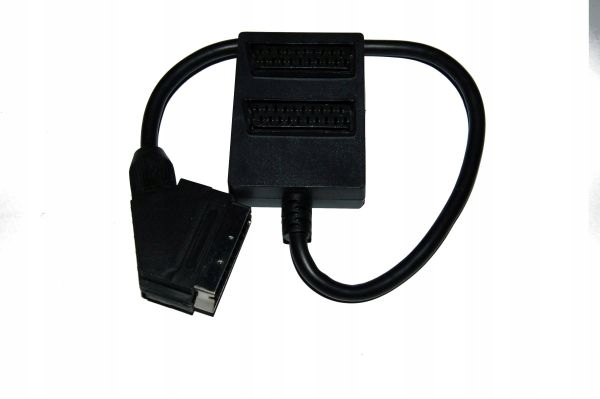

Rozdzielacz 2x gniazda Scart /wtyk Scart(Euro)Roz