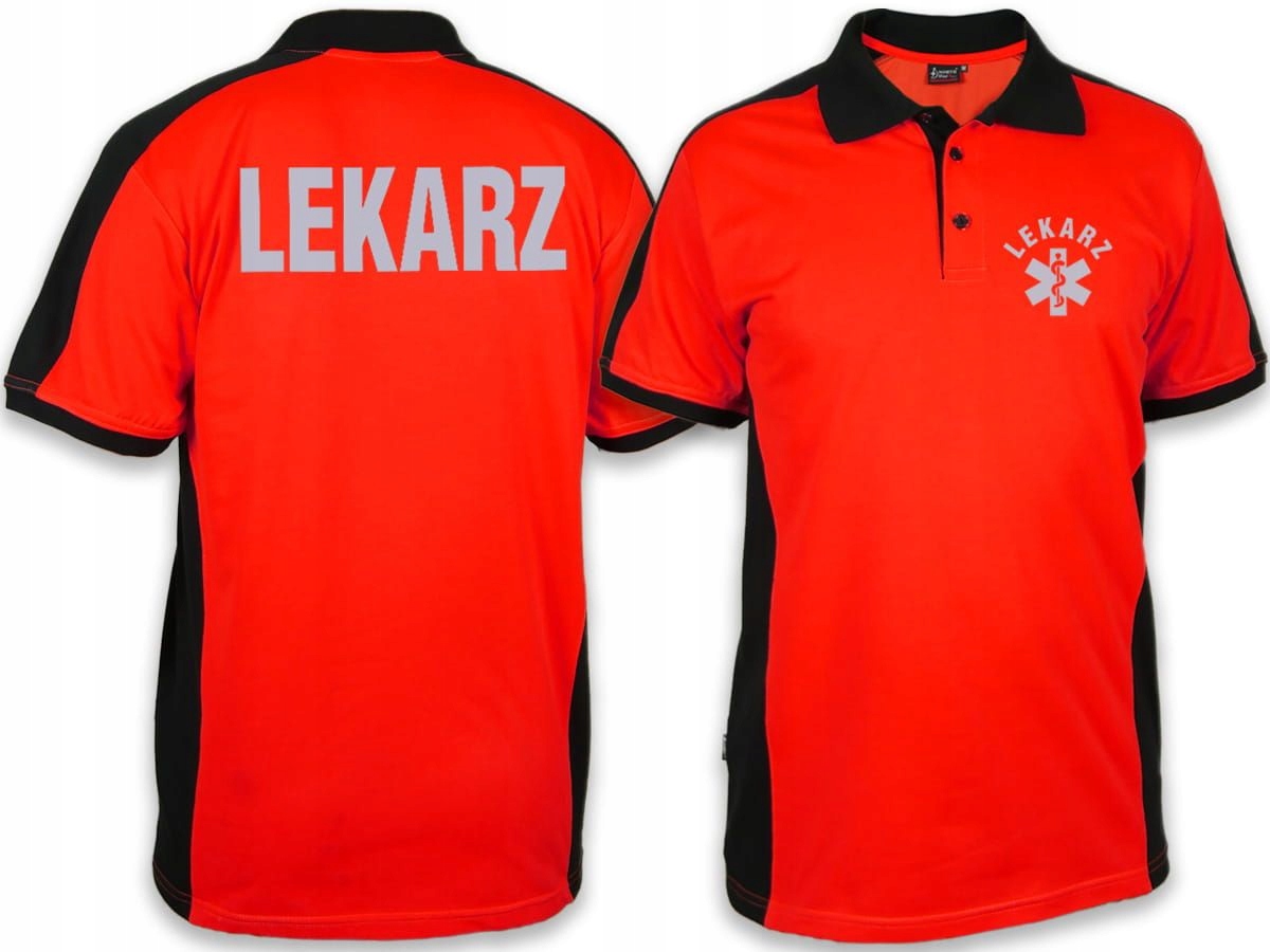 

Koszulka Polo Fluo Odblask Prm Ratownik Zhp Wopr