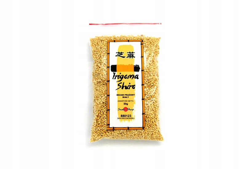 

Sezam biały prażony Irigoma Shiro 50g [8800123]