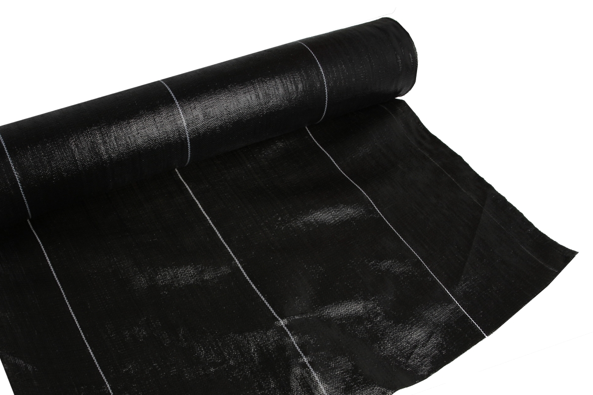 Mulčovacia tkanina (proti burinám) 100 g/m2 1,6x100 m Čierna //rolka