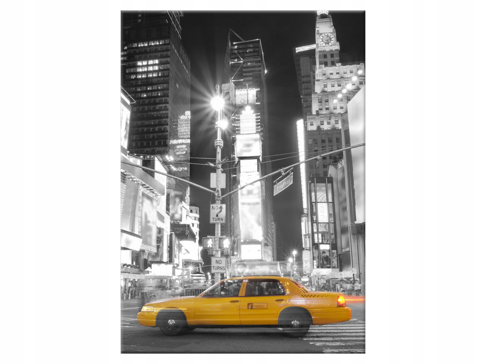 

Obraz Taxi in New York Miasto 50x70 Samochód