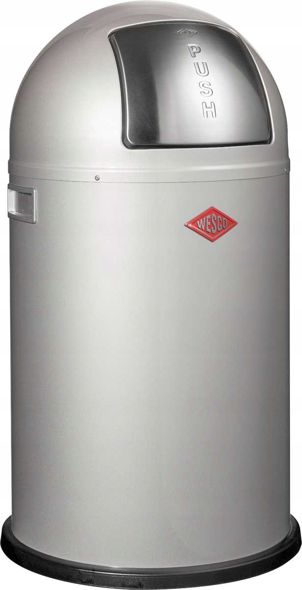 

Wesco Kosz na Śmieci Srebrny 50l Pushboy Germany