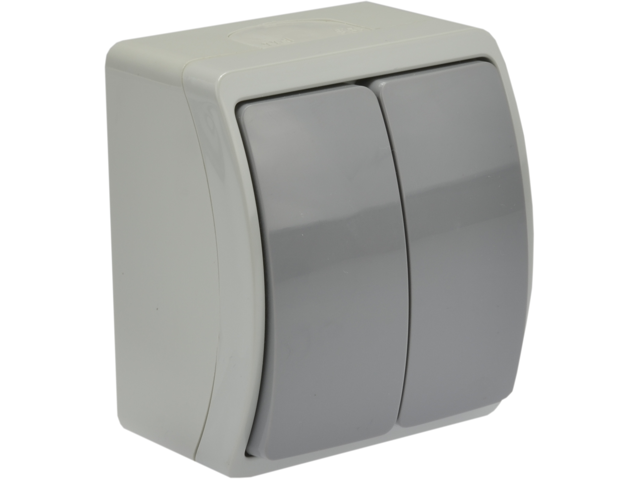 

Łącznik świecznikowy podwójny IP44 natynkowy