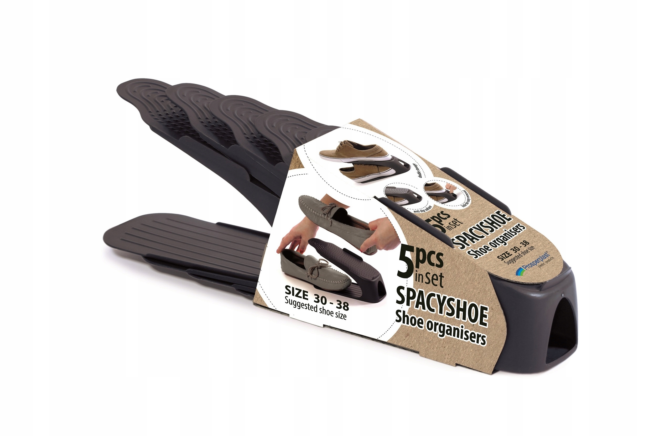 Organizer na buty 5w1 Spacyshoe 30-38 | Antracyt — 7