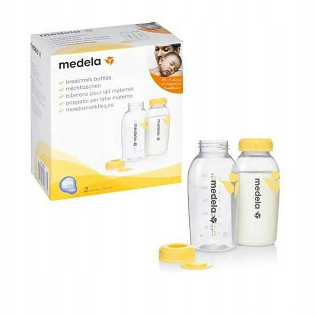 MEDELA BUTELKI POJEMNIK POKARMU MLEKA 250ml 2szt