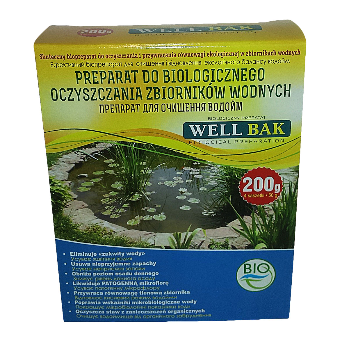 

Well Bak preparat do oczyszczania oczka wodnego