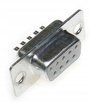 

Gniazdo szufladowe lutowane na kabel 9pin D-sub