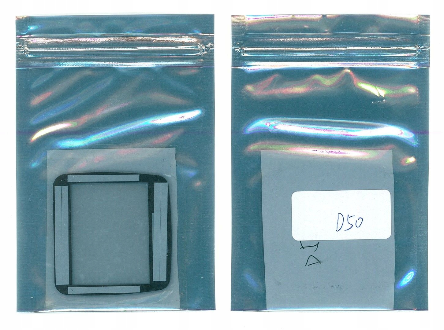 Szybka do Nikon D50 taśma montażowa