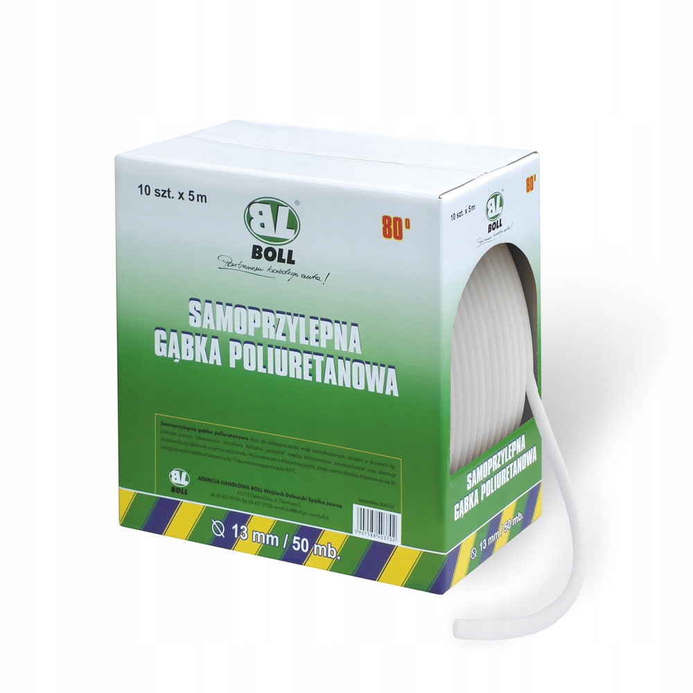 Samoprzylepna Gąbka Poliuretanowa 13MM X 5M Do Maskowania