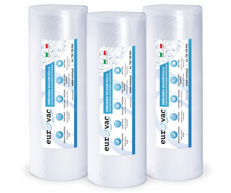 

28cm x 3 Folia Moletowana Zgrzewarek Próżniowych