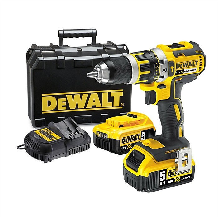 Wiertarko-wkrętarka DeWalt bezszczotkowa 18V DCD791P2-QW zestaw 2x5Ah