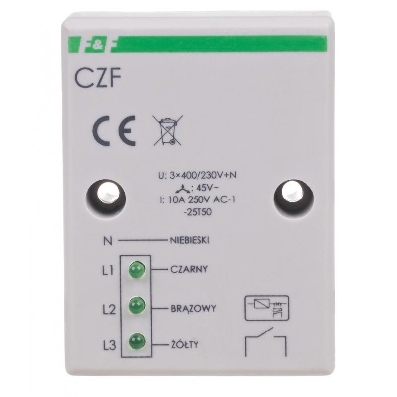 F&F PRZEKAŹNIK ZANIKU FAZY CZF