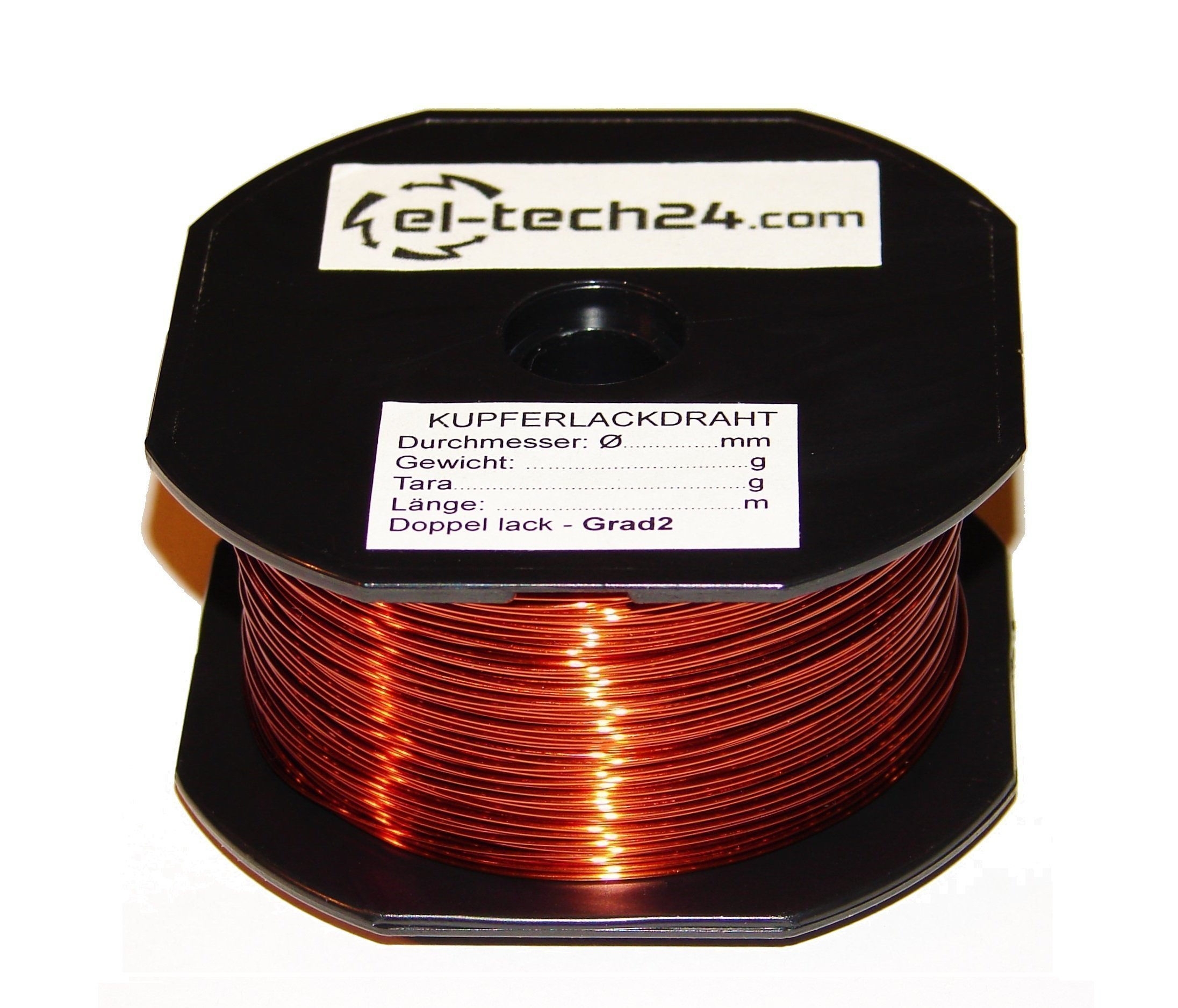 

Drut Nawojowy miedziany DN2E 1.20mm - 500g - 48m
