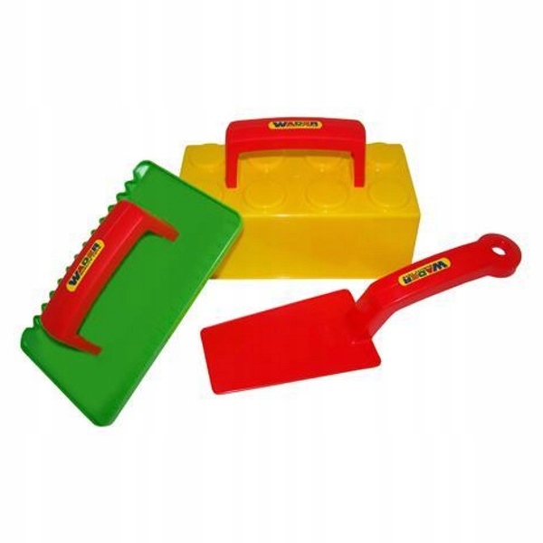 WADER ZESTAW DO PIASKU PIASKOWNICY FORMEKI ZABAWKI Marka Wader-Polesie