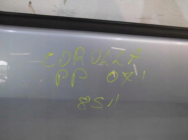 DRZWI PRAWY PRZÓD PRZEDNIE TOYOTA COROLLA VERSO Strona zabudowy przód - prawa