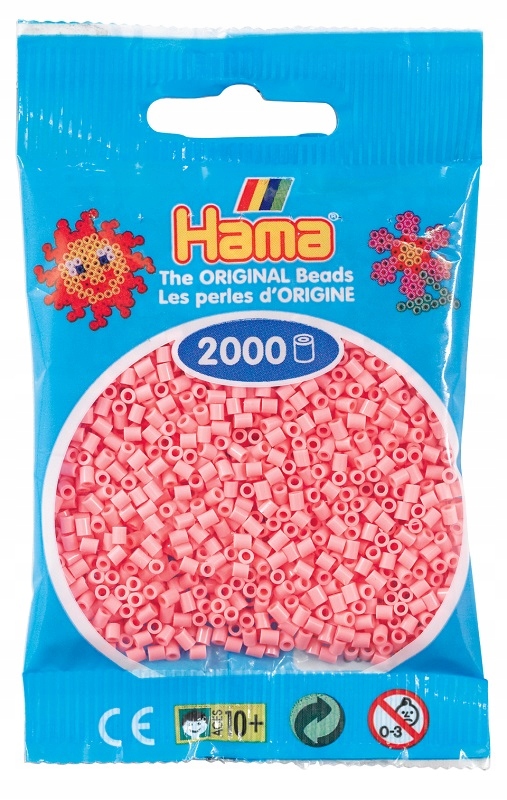 

Koraliki Hama Mini 2000 501-06 Różowe Różowy