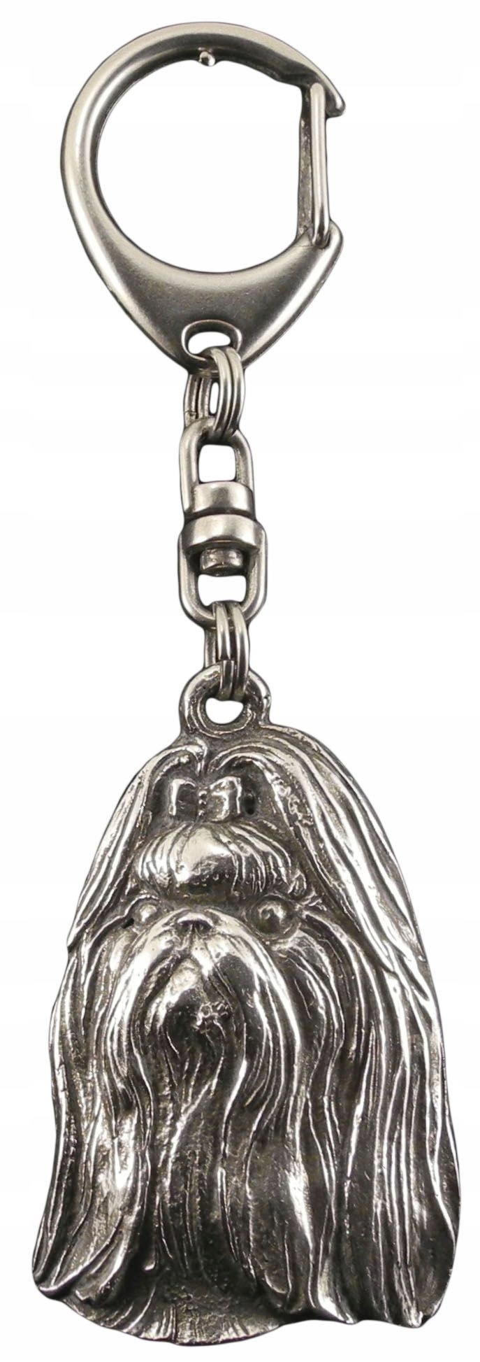 

Shih Tzu Brelok do kluczy Breloczek posrebrzany